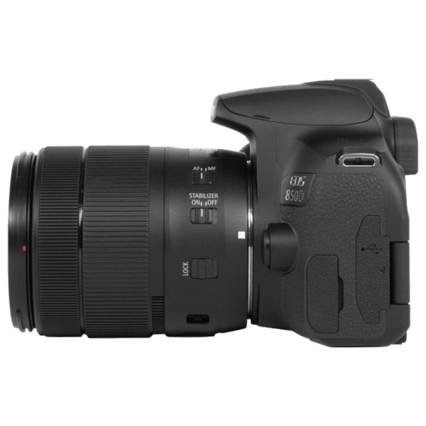 Cameră foto Canon EOS 850D + EF-S 18-135 IS STM Kit Black CMOS, 24.1 MP, f/ 3.5 - f/ 5.6 photo 2