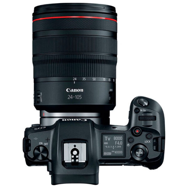 Cameră foto Canon EOS R + RF 24-105 f/ 4-7.1 IS STM Kit Black CMOS, 31.7 MP, f/ 4 - f/ 7.1 photo 3