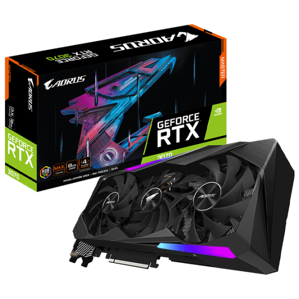Видеокарта Gigabyte AORUS GeForce RTX 3070 MASTER 8 ГБ  photo 9