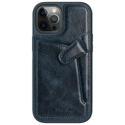 Чехол для смартфона Apple iPhone 12/ 12 Pro (Aoge) Синий Nillkin, Кожа, Back