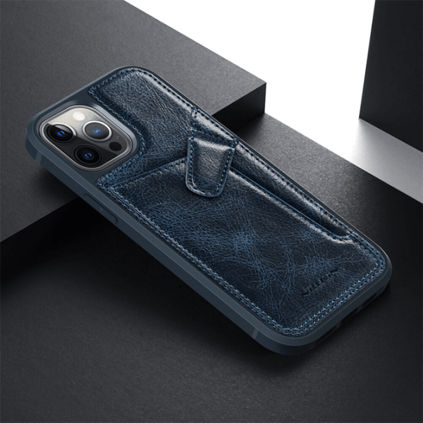 Чехол для смартфона Apple iPhone 12/ 12 Pro (Aoge) Синий Nillkin, Кожа, Back photo 4