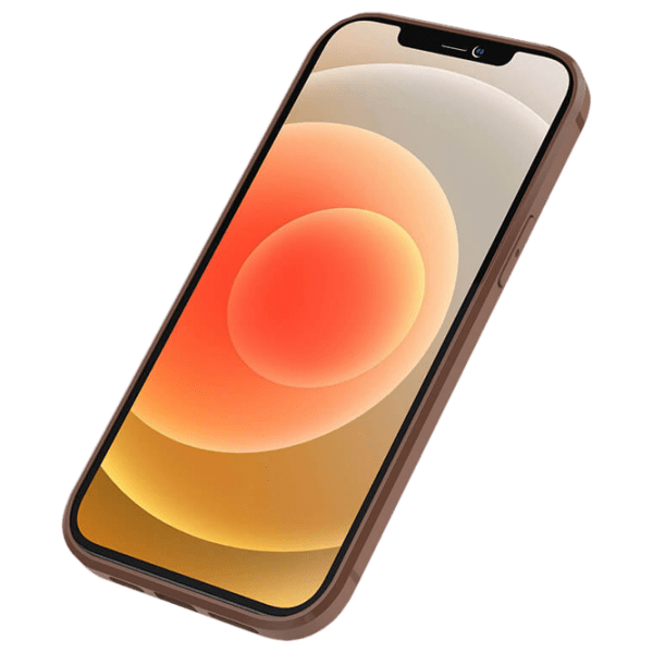 Чехол для смартфона Apple iPhone 12/ 12 Pro (Aoge) Коричневый Nillkin, Кожа, Back photo 3