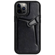 Чехол для смартфона Apple iPhone 12 Pro Max (Aoge) Черный Nillkin, Кожа, Back