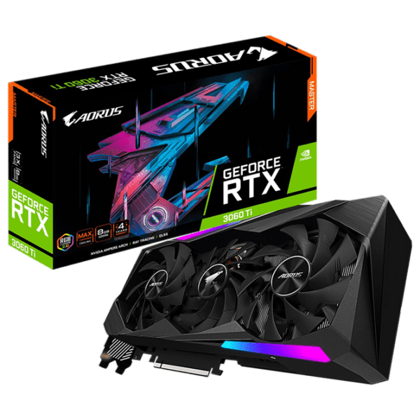 Видеокарта Gigabyte RTX 3060 Ti 8GB GDDR6 AORUS MASTER  photo 6