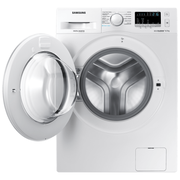 Стиральная машина Samsung WW80R42LHDWDLP Белый 8 кг, 1200 об/ мин, A+++ photo 4
