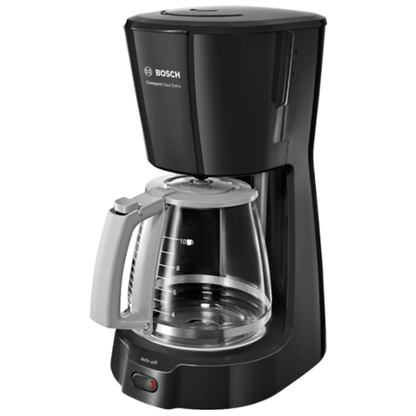 Кофеварка Bosch TKA3A033 Черный 1100 Вт, 1.25 л, Бойлер photo 1