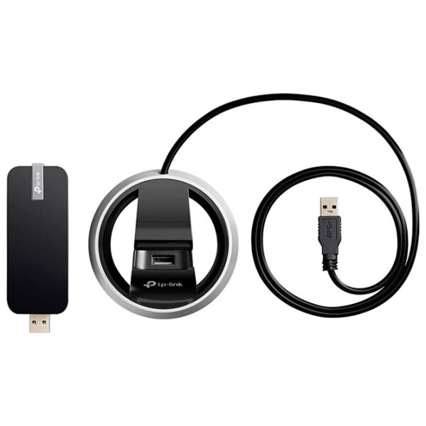 Adaptor de rețea TP-Link Archer T9UH Black  photo 5