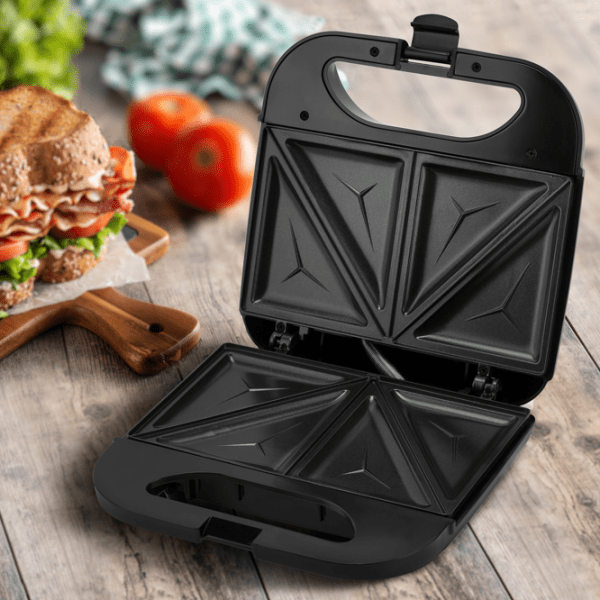 Aparat pentru sandvișuri Maxwell MW-1553 Inox 800 W, Cantitatea de sandwich-uri:  photo 6