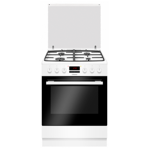 Плита Hansa FCMW68229 Белый Тип плиты: Газовая, 65 л, Тип духовки: Электрическая photo 1