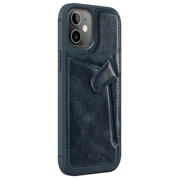 Чехол для смартфона Apple iPhone 12 mini (Aoge) Синий Nillkin, Кожа, Back photo 2