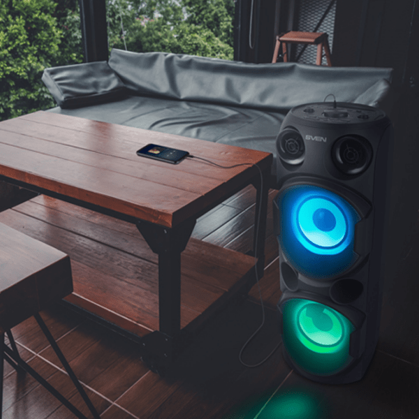Boxă pentru Party Sven PS-750 Black 2 x 40 W photo 19