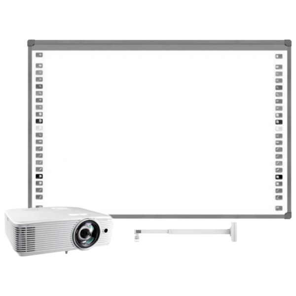 Set Tabla Interactiva SMART + Videoproiector Optoma X308STE Short Throw + Suport Proiector Charmount CT-PRB-8M  photo 1