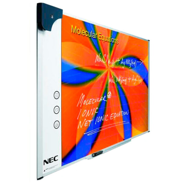Tablă magnetică Whiteboard Vanerum e3 Ceramicsteel 78' (4:3) White Pe perete, Lățime ecran: 123.3 cm, Înălțime ecran: 162.8 cm photo 2