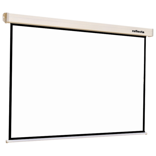Ecran de proiecție electric Reflecta Crystal-Line (240x240cm), White  photo 1