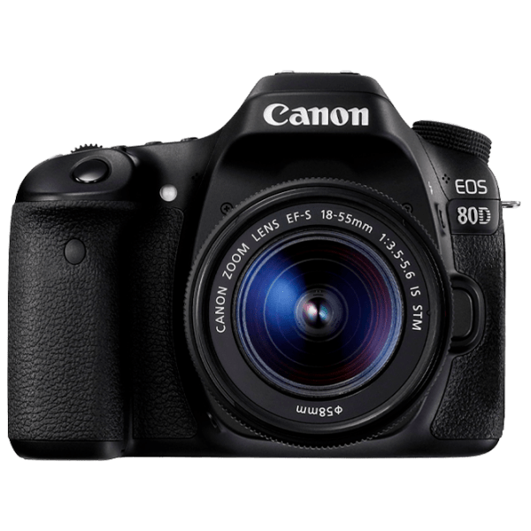 Cameră foto Canon EOS 80D EF-S18-55 IS STM Kit Black CMOS, 25.8 MP, f/ 3.5 - f/ 5.6 photo 1