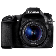 Cameră foto Canon EOS 80D EF-S18-55 IS STM Kit Black CMOS, 25.8 MP, f/ 3.5 - f/ 5.6