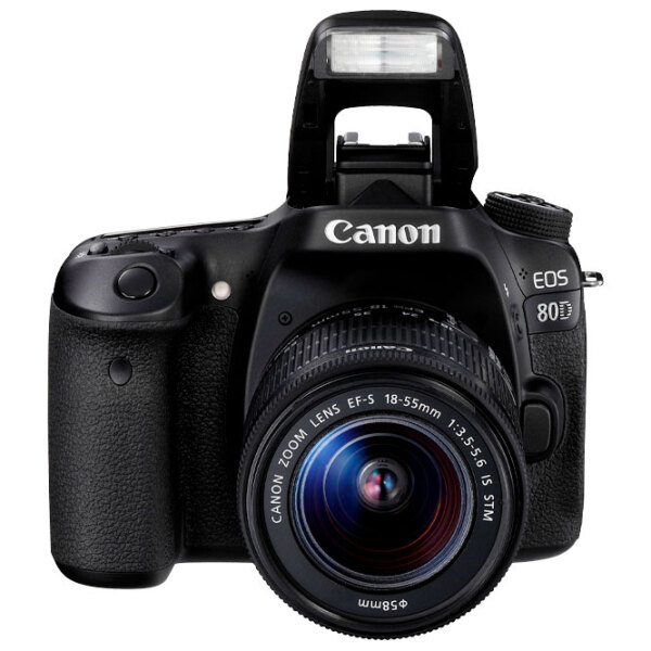 Cameră foto Canon EOS 80D EF-S18-55 IS STM Kit Black CMOS, 25.8 MP, f/ 3.5 - f/ 5.6 photo 3