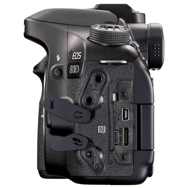 Cameră foto Canon EOS 80D EF-S18-55 IS STM Kit Black CMOS, 25.8 MP, f/ 3.5 - f/ 5.6 photo 5