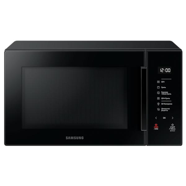 Микроволновая печь Samsung MG30T5018AK/ BW Черный Соло, 30 л, 900 Вт photo 1