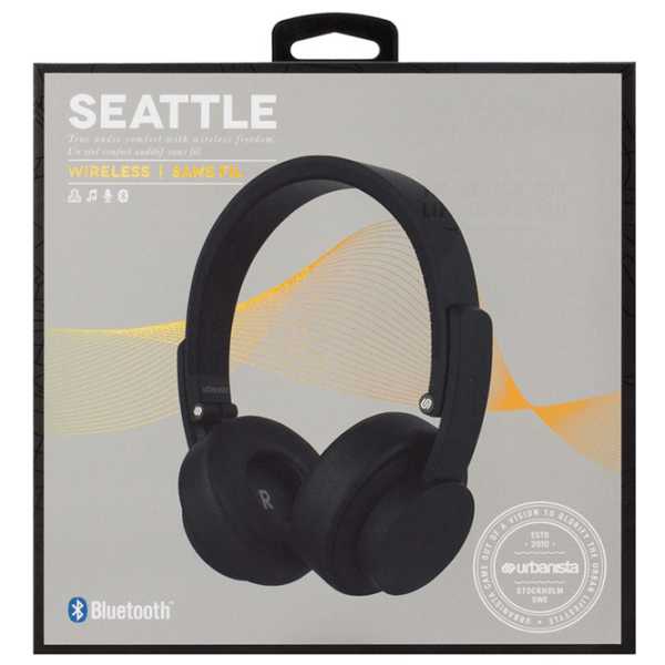 Căști Urbanista Seattle Black Fără fir / Personal / On the ear photo 5