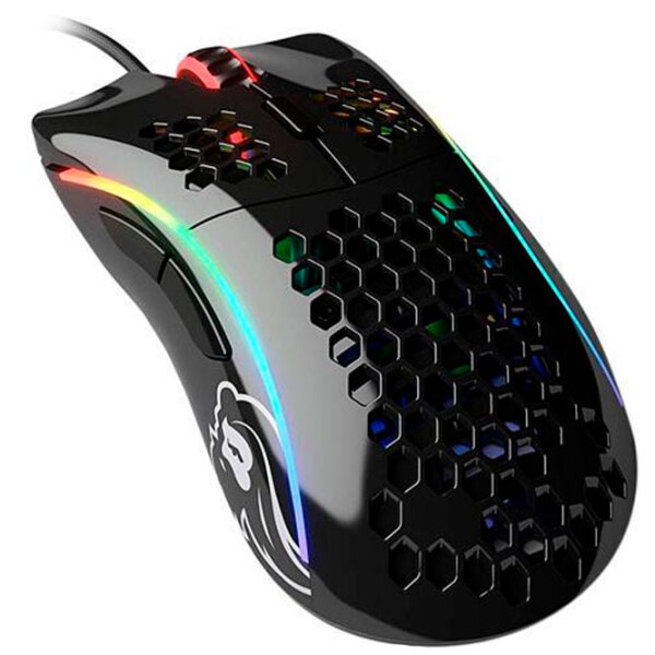 Mouse Glorious Model O Black Cu fir / 12000 dpi photo 2