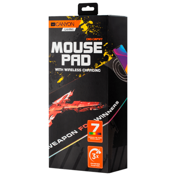 Covoraș pentru mouse Canyon CMPW7 Black 900 x 300 mm photo 3
