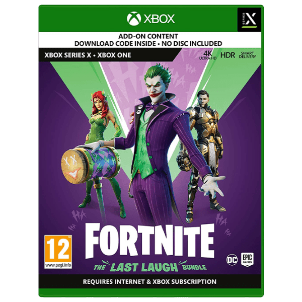 Fortnite The Last Laugh Bundle Warner Bros Xbox One Action / 13+ photo 1