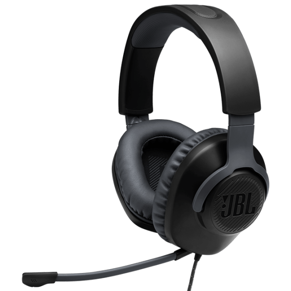 Căști JBL Quantum 100 Black Cu fir/ Gaming/ Over the ear photo 1