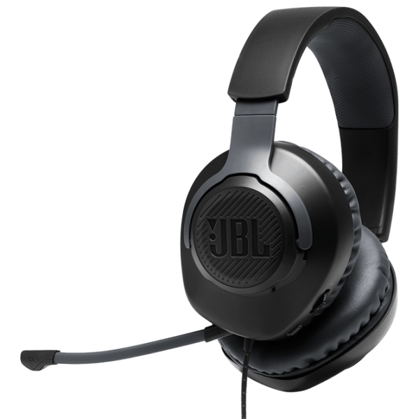 Căști JBL Quantum 100 Black Cu fir/ Gaming/ Over the ear photo 2