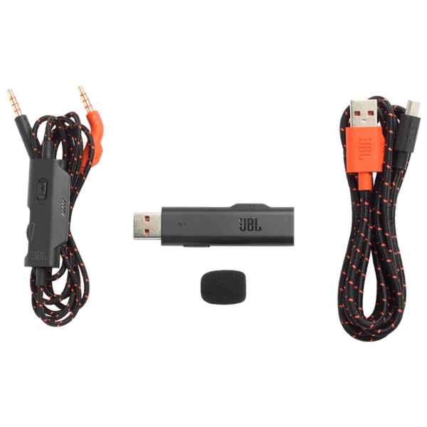 Наушники JBL Quantum 600 Black Беспроводные + Проводные/ Игровой/ Полноразмерные photo 9