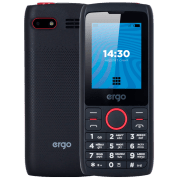 Ergo F247 Flash Black 2.4", Dual SIM, 2G
