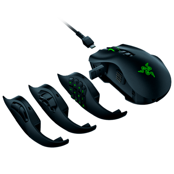Мышь Razer Naga Pro Черный Беспроводные / 20000 dpi photo 3