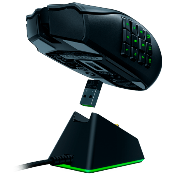 Мышь Razer Naga Pro Черный Беспроводные / 20000 dpi photo 5
