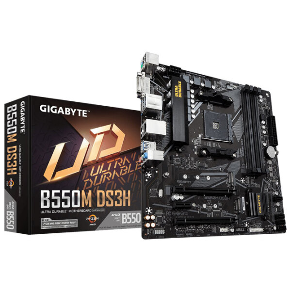 Материнская плата Gigabyte B550M DS3H 1.0 mATX  photo 5