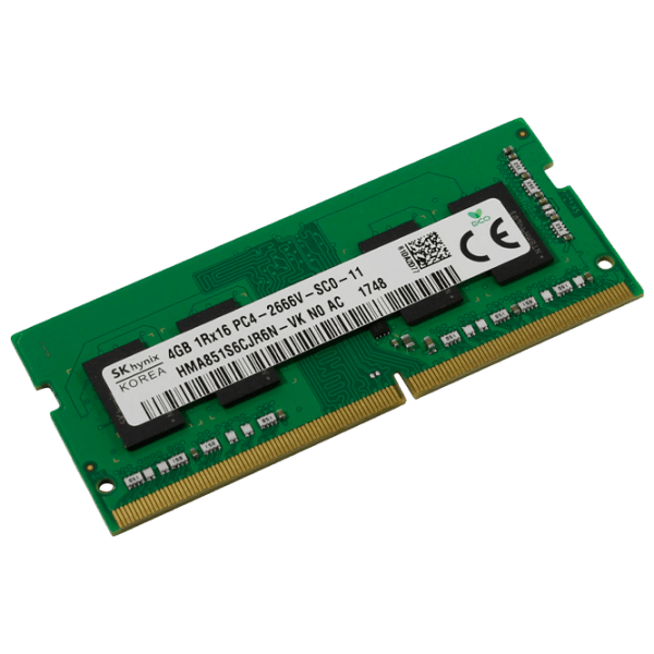 Оперативная память 4 ГБ Hynix HMA851S6JJRN-VK SO-DIMM, DDR4, 2666 МГц photo 2