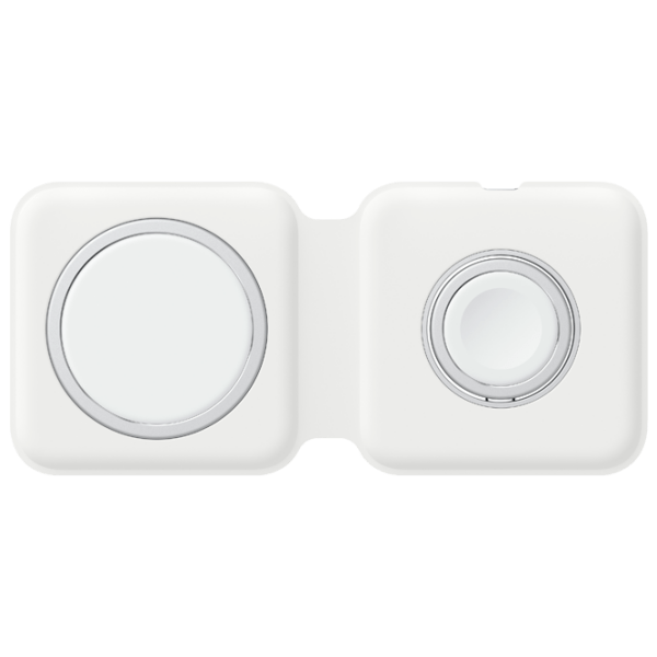 Încărcător wireless Apple Magsafe Duo Charger (14 W) White  / White photo 1
