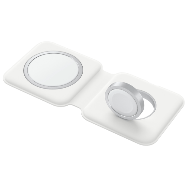 Încărcător wireless Apple Magsafe Duo Charger (14 W) White  / White photo 3