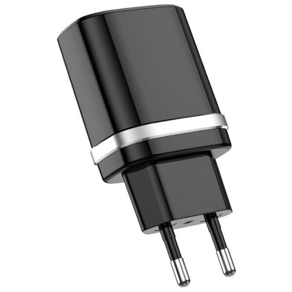 Încărcător de rețea EVO USB QC3.0 (Type-C) (18 W) Black  / Black photo 2