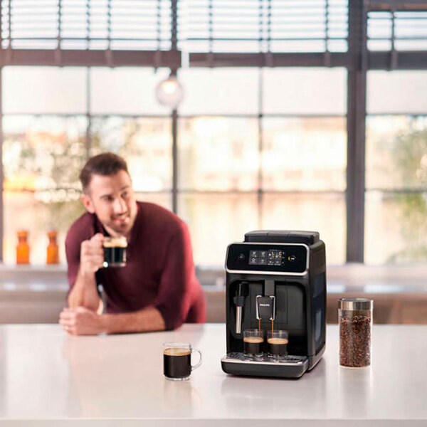 Aparat de cafea Philips EP2221/40 Black 1500 W, 1.8 l, Bloc termic photo 5