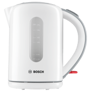 Электрочайник Bosch TWK7601 Белый 2200 Вт, 1.7 л, Внутреннее покрытие: Пластик