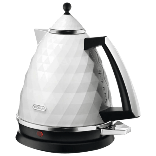 Ceainic electric Delonghi KBJ2001W White 2000 W, 1.7 l, Material interior: Plastic photo 1