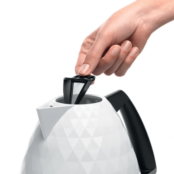 Ceainic electric Delonghi KBJ2001W White 2000 W, 1.7 l, Material interior: Plastic photo 4
