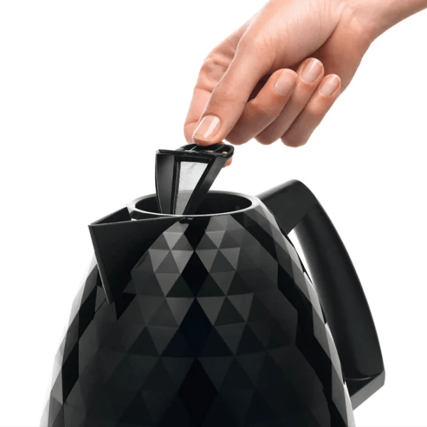 Ceainic electric Delonghi KBJ2001BK Black 2000 W, 1.7 l, Material interior: Plastic photo 4