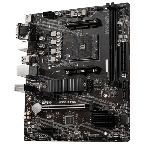 Материнская плата MSI B550M PRO mATX  photo 2
