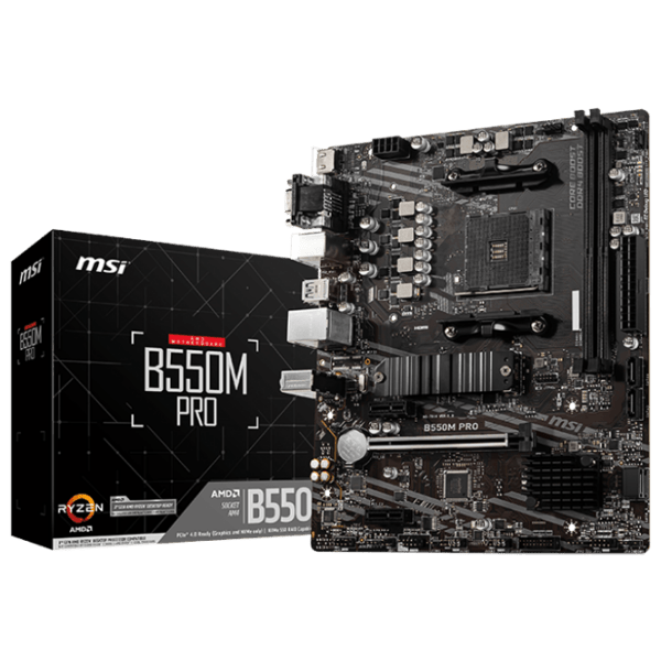 Материнская плата MSI B550M PRO mATX  photo 5