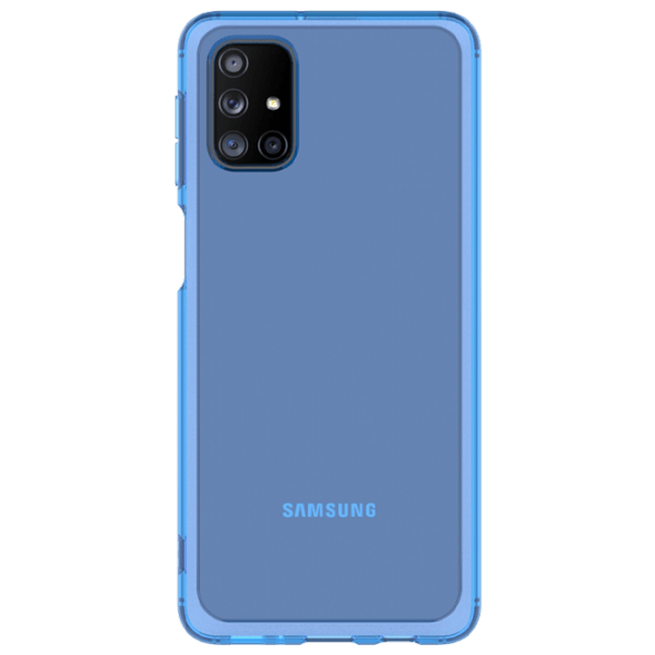 Husă pentru smartphone Samsung Galaxy M31s (Araree) Transparent Blue Samsung, TPU, Back photo 1