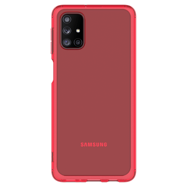 Husă pentru smartphone Samsung Galaxy M31s (Araree) Transparent Red Samsung, TPU, Back photo 1