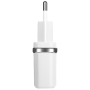 Încărcător de rețea EVO 2USB, 2.4A White 2.4 A / White