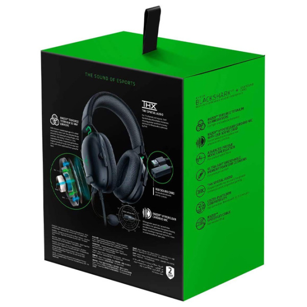Наушники Razer Headset BlackShark Черный Проводная/ Игровой/ Полноразмерные photo 6