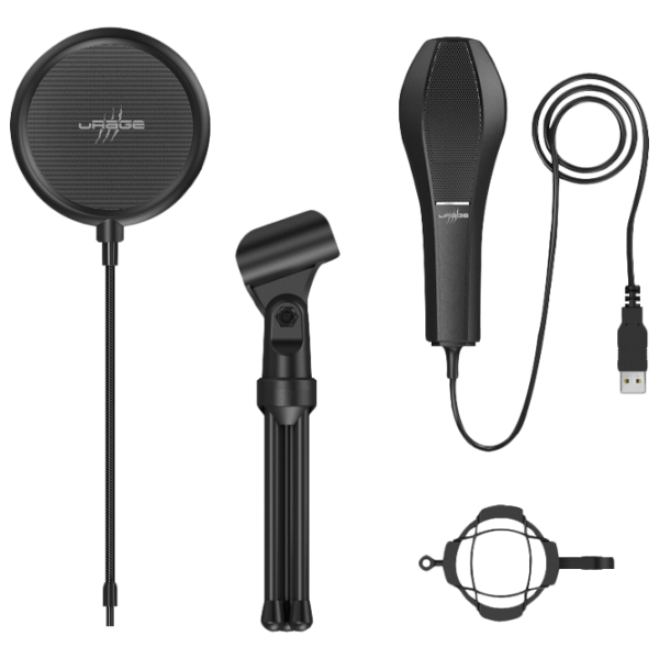 Microfon Gaming Hama uRAGE Stream 400 (186018), Black  photo 2